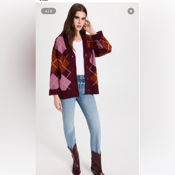 NWT Line & Dot Bec Cardigan Size XS - Picture 3 of 14